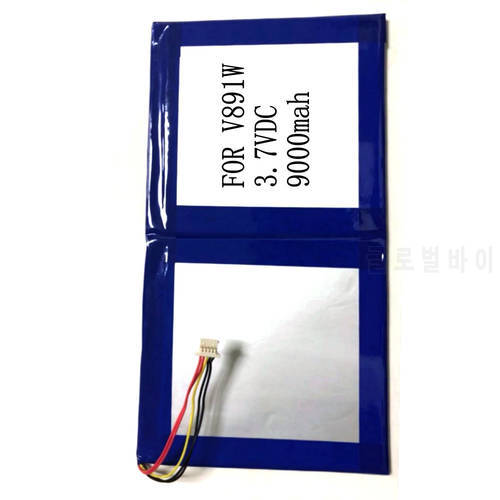9000mah Original size battery for Onda V891w CH (Model OI104) Pnell momo9w Tablet substitution battery