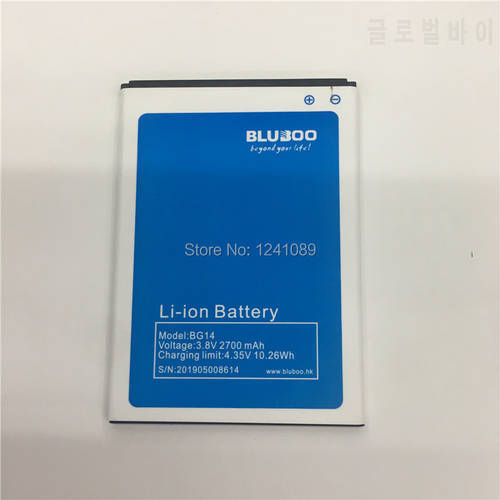 YCOOLY Mobile Phone Battery For BLUBOO BG14 Battery 2700mAh Mobile Accessories Long Standby Time For BLUBOO BG14 Battery