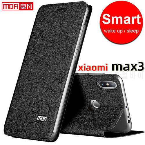 flip case for xiaomi mi max3 cover xiaomi max3 case stand back book 6.99