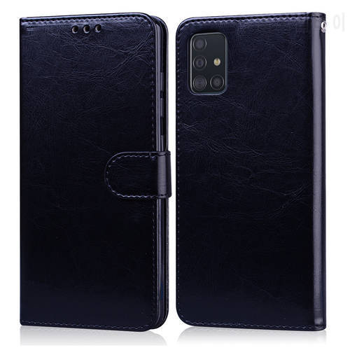 For Samsung Galaxy A51 A71 Case Luxury Leather Wallet Flip Case For Samsung A51 A71 A 51 71 SM-A515F SM-A715F Phone Cases Coque