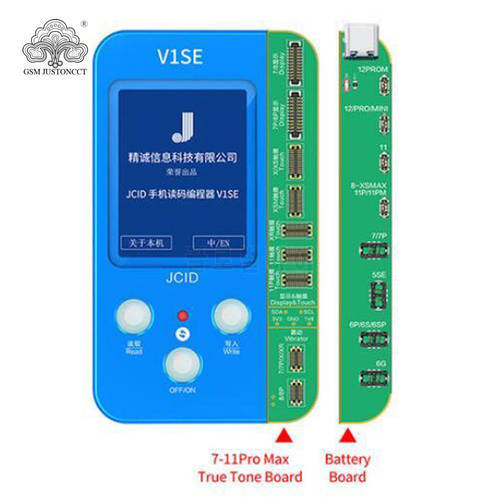 Jc v1se 7 in 1 with 12series vibration reading & writing adaptor for iP 7-12 Original Color LCD Baseband Logic Battery Fingerpri