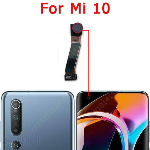 Original Front Camera For Xiaomi Mi 10 Mi10 Facing Frontal Selfie Camera Module Flex Cable Replacement Spare Parts