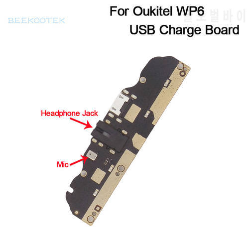 Original Oukitel WP6 USB Board Dock Charging Port Board module USB Plug With Mic Replacement Accessories For Oukitel WP6 Phone