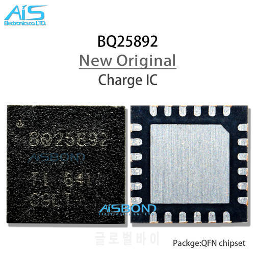 2pcs/lot 100% NEW Original BQ25892 Charger IC 25892 BQ25892RGER QFN-24 USB Charging Chip