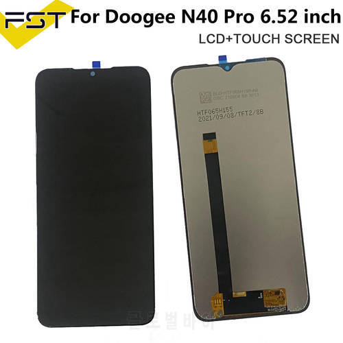 Original For Doogee N40 Pro LCD Display And Touch Screen Digitizer Assembly Repair LCD Part 6.52 inches For Doogee N40 Pro LCD