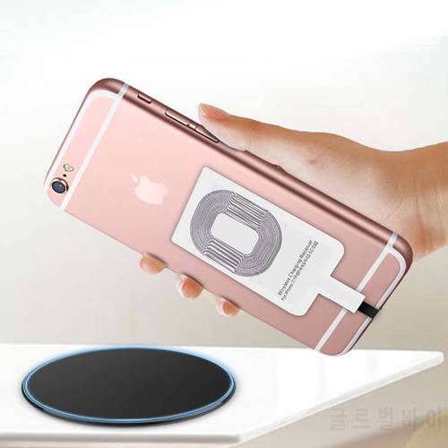 Micro USB Type C Universal Fast Wireless Charger Adapter For Samsung Huawei For IPhone For Android Qi Wireless Charging Receiver