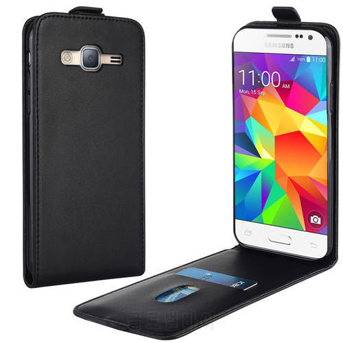 Flip Luxury Leather Case for Samsung Galaxy J3 2015 J310 J310F SM-310F SM-320F Phone Case for Galaxy j3 2015 Cover