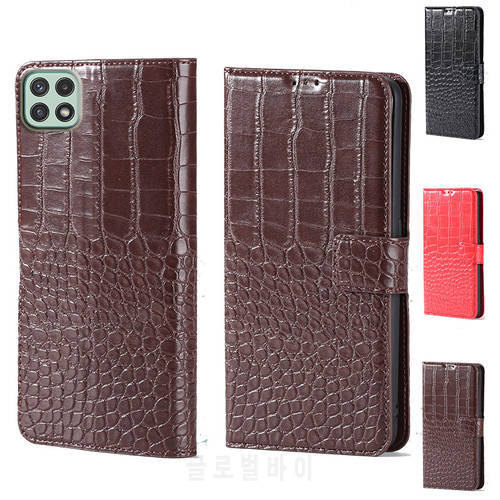 For Samsung A22s 5G Crocodile design Flip Leather Wallet Phone Case For Samsung Galaxy A22 5G Phone cover card slot