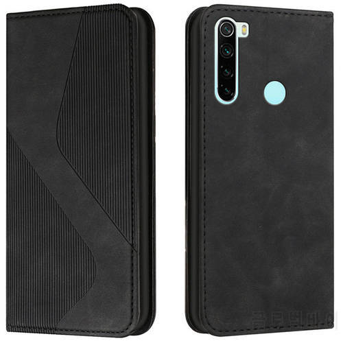 Redmi Note 8 2021 Flip Wallet Case for Xiaomi Redmi Note 8 Pro Leather Texture Magnetic Book Cover Redmi Note 8t 9t 9s 9 Pro Max