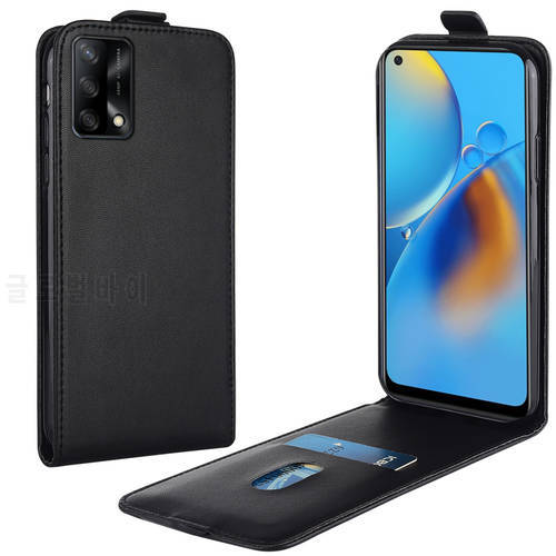 Flip Up and Down Leather Case for OPPO A74 4G CHP2219 OPPO F19 CHP2219 CPH2219 Vertical Cover for OPPO A74 4g Case Phone Bag