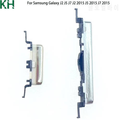 1Set (2PCS) Side Key Power And Volume Buttons For Samsung Galaxy J2 2015 J5 2015 J7 2015