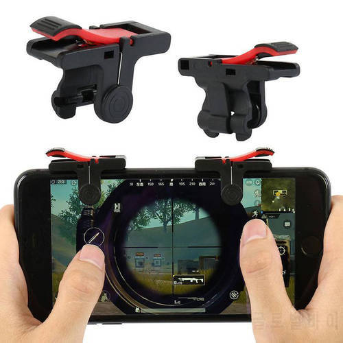 Gaming Trigger For Pubg Gamepad Mobile D9 Button Handle For L1R1 Shooter Controller Keypads Grip For IPhone Android Phone 2Pcs