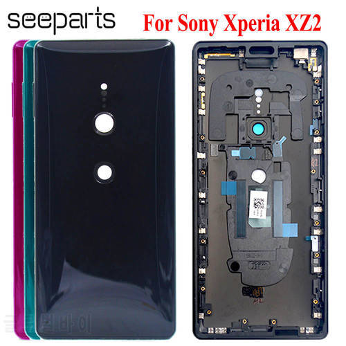 New Battery Housing Door Back Cover For Sony Xperia XZ2 Battery Cover Housing 5.7