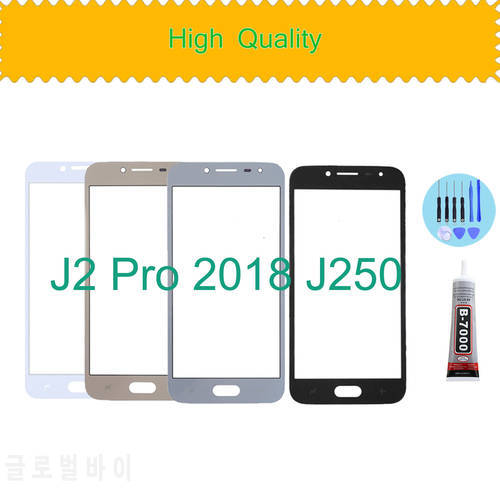 Replacement LCD Front Touch Screen Glass Outer Lens For Samsung Galaxy J2 Pro 2018 J250 J250F J250F/DS