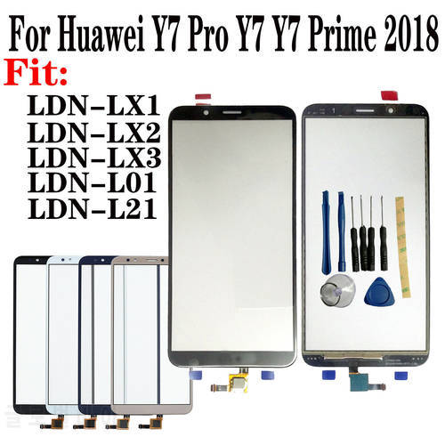 OEM For Huawei Y7 Y7 Prime 2018 LDN-LX1 LX2 L21 LX3 L01 Outer Glass Touch Screen