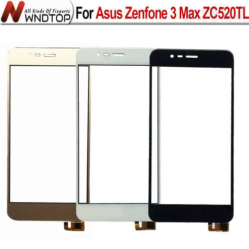 5.2&39&39 Touch Screen For Asus Zenfone 3 Max ZC520TL X008D Digitizer Touch Screen Panel Sensor Lens Glass Replacement Parts