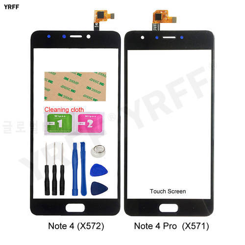 For Infinix Note 4 X572 Mobile Touch Screens For Infinix Note 4 Pro X571 Touch Screen Digitizer Lens Sensor Panel Repair Parts