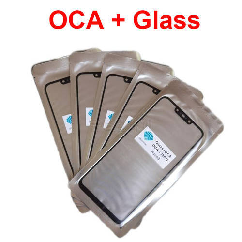 10Pcs LCD Display Front Glass Screen+OCA for For Xiaomi Redmi 7 8 8A 8T 9 9A 9C 10 10prime 10T 5G