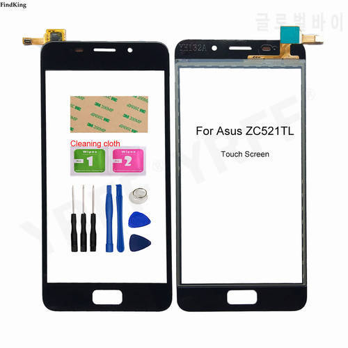 5.2&39&39 Touch Screen For Asus Zenfone 3s Max ZC521TL Touch Screen Digitizer Sensor Front Glass Panel Replacement Part
