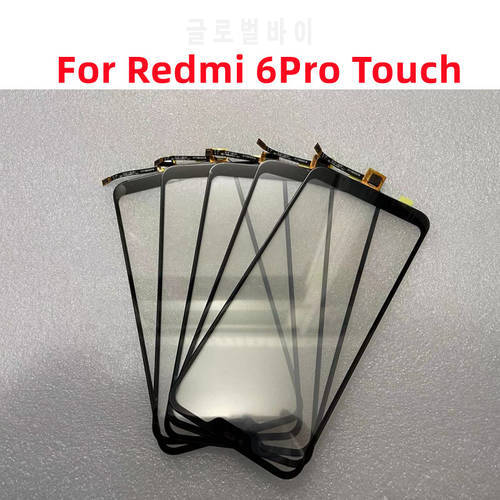 For Xiaomi Redmi 6pro Touch Screen Digitizer Replacement Sensor Mi A2 Lite Front Outer Glass Touchscreen NO LCD 5.84
