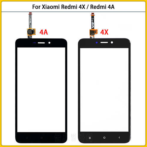 New 5.0 Touchscreen For Xiaomi Redmi 4A Touch Screen Panel Digitizter Sensor For Xiaomi Redmi 4X LCD Front Glass Lens Replace