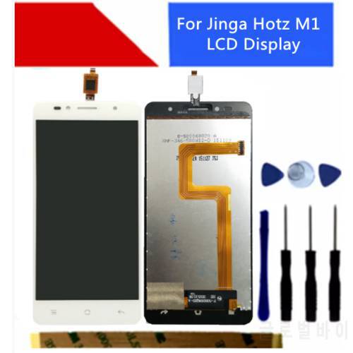 5 Inch LCD Display For Jinga Hotz M1 + Touch Screen Digitizer Assembly, 100% Tested For Jinga Hotz M1 Replacement Parts + Tools