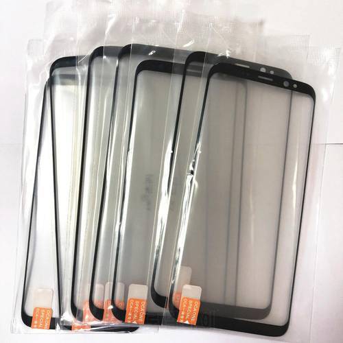 1pcs Front glass with OCA Outer Glass For Samsung Galaxy S8 Plus S9 Plus S10 plus S10 S10e Note 9 8 Front Glass Replacement