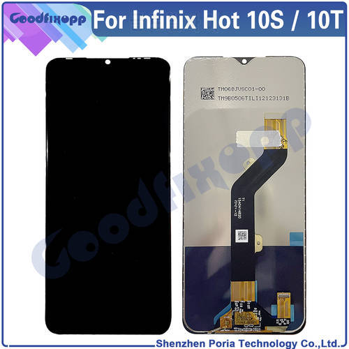 For Infinix Hot 10s X689B X689 X689D LCD Display Touch Screen Digitizer Assembly For Infinix 10T X689C Screen Repair Replacement