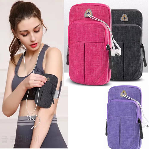 Arm Band Bag Universal for Mobile Phone with 6.8 inches Breathable Mesh Waterproof Sports Armband Phone Case