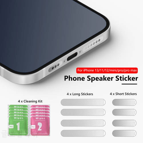 Phone Dustproof Speaker Earpiece Net Anti Dust Mesh Sticker for Apple iPhone 13/12/11 Series Protection Film Cover Accessories