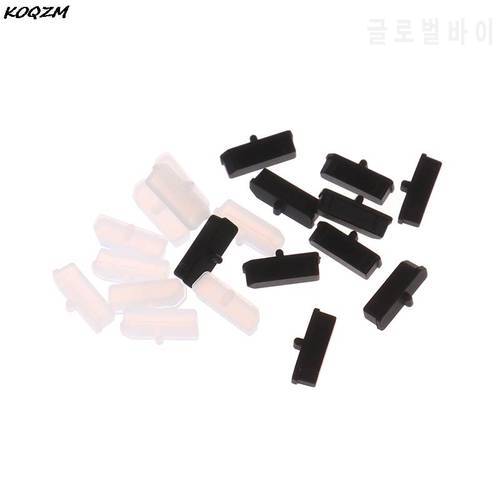 10Pcs/Set Dust Plug For Display Port Protective Cover Rubber Covers Dust Cap For Computer DP Connector 2022