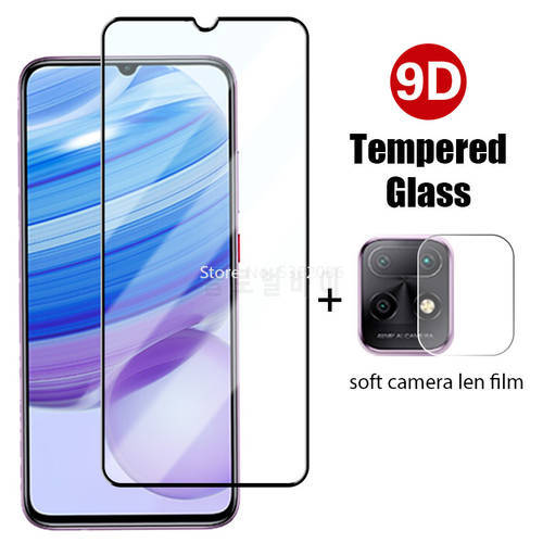 2in1 Full Screen Protector on Redmi Note 9T 9S 9 8T Pro Max 5G 7 8 Camera Lens Tempered Glass on Redmi Note 6 5A K30 Ultra Film