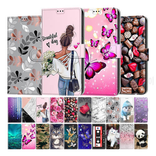 Etui Flip Leather Phone Cases For Samsung Galaxy A12 A22 A32 A42 A52 A52S A72 A13 A33 A53 5G Wallet Card Holder Stand Book Cover