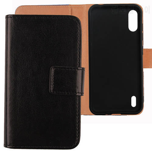 For Vodafone Smart N11 5.45&39&39 Case Solid Color Leather Flip Wallet Cover For Vodafone Smart N11 Mobile Phone Case