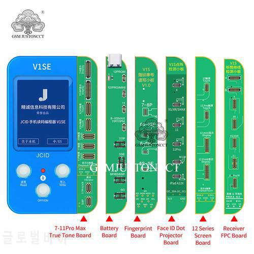 JC V1SE 12series vibration reading & writing adaptor for iPhone 7 8 X XS MAX 11 12 13 Series Photosensitive Original Color Touch