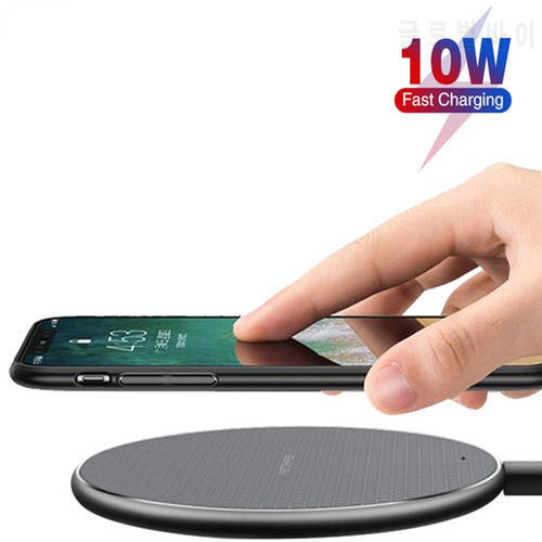 10w Quick Wireless Charger for IPhone14 13 12 Pro Max Mini 11 Pro XR Samsung Huawei Xiaomi Oppo Phone Fast Inductive Charging