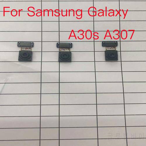 1pcs NEW Original Small Camera For Samsung Galaxy A30s A307 Front Small Camera With Flex Ribbon Cable