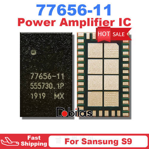 10Pcs/Lot SKY77656-11 77656-11 For Samsung S9 Power Amplifier IC 77656 PA IC Signal Module Chip Integrated Circuits Part Chipset