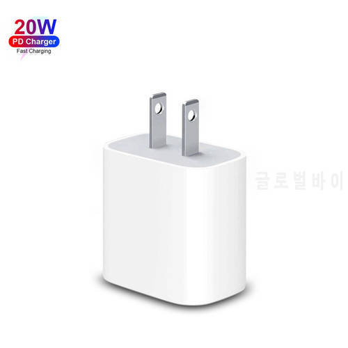 PD Charger 20W Fast Charging Charger for Iphone 12 pro max ipad Airpods Apple Watch EU US Plug Type C Adapter for Xiaomi Honor
