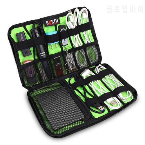 BUBM Phone Cable Organizers Accessories Bag /U Disk/Bank Card/USB Cable/SD Card Storage Bag for Smart Phone USB