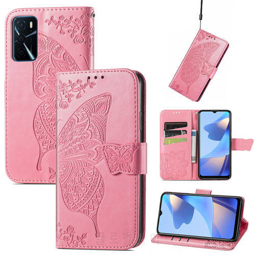 Leather Wallet Flip Case For OPPO A16s A76 A53 s A72 A74 A53 A95 A96 A36 A73 A93 A94 A52 A92 A15 A16 A54 5G A56 A5 A9 2020 Cover