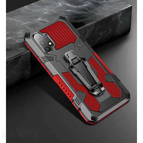 Luxury Magnetic Armor Shockproof Protect Bring Bracket Phone Case For Samsung Galaxy A52 A72 A12 A42 A22 A32 4G 5G PC Back Cover
