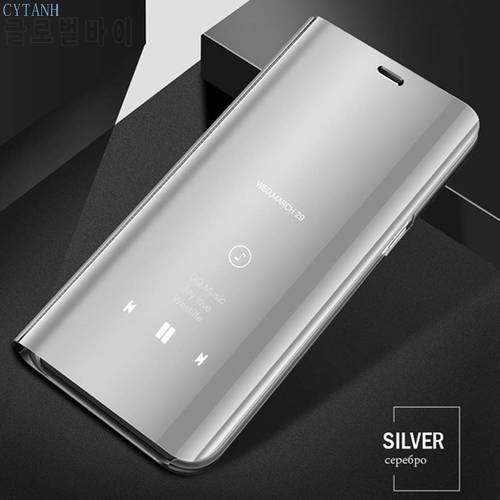 Smart Mirror Flip Case For Xiaomi Redmi Note 9 8 7 6 5 10 Pro 10s 9s 8T For Redmi 9T 9A 9A 8A Poco X3 M3 Pro F3 Phone Cover