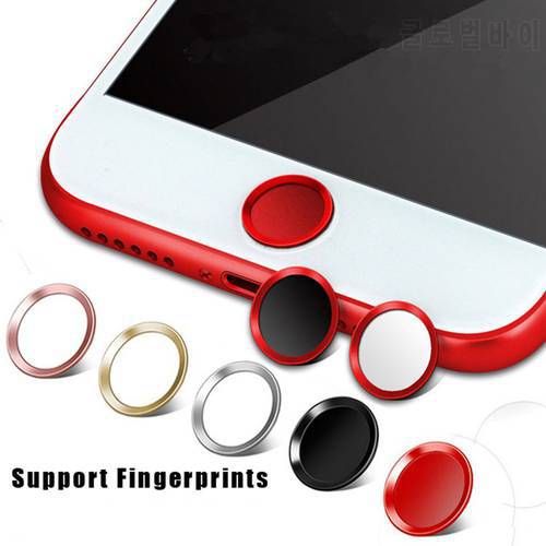 Support Fingerprint Unlock Touch Key ID Home Button Sticker Protector Keypad Keycap For IPhone 5s 5 SE 4 6 6s 7 Plus Hot Sales