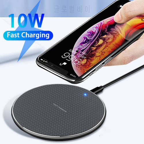 10W Qi Quick Wireless Charger For iPhone14 13 12 Pro Max 11 Pro Samsung Huawei Xiaomi Mobile phone fast Wireless charger
