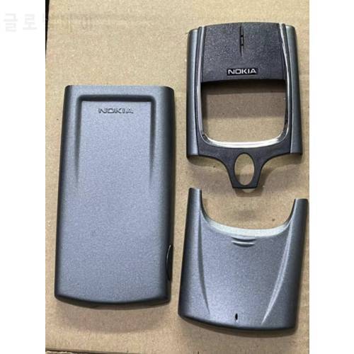 Housing For Nokia 8850 New Full Housing Cover （Gray Color）Case With English Keyboard