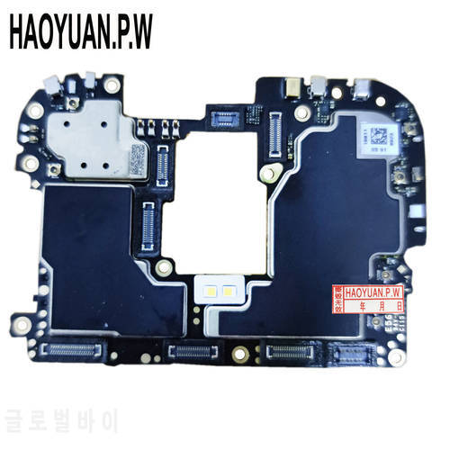 Tested Original Unlock Motherboard Logic Flex Circuit Electronic Panel Mainboard For OnePlus 6T OnePlus6T A6010 Global ROM