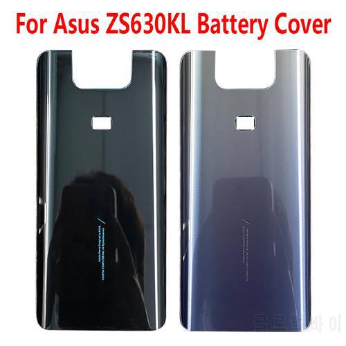 For Asus Zenfone 6 ZS630KL Back Battery Cover Case with Volume Power Button Camera Lens For Asus ZS630KL Back housing
