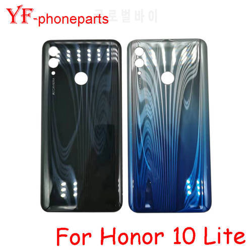 10Pcs For Huawei Honor 10 Lite Back Battery Cover Rear Panel Door Housing Case Repair Parts