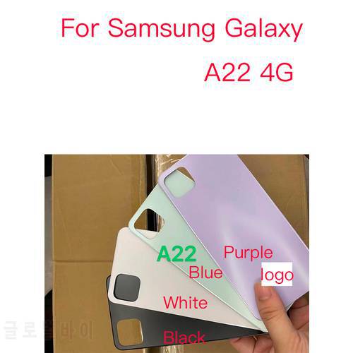22PCS For SAMSUNG Galaxy A22 4G A32 4G Back Battery Cover Housing Rear Back Cover Housing Case Repair Parts